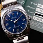 Rolex Oyster Perpetual 36 116000 (2014) - Blauw wijzerplaat 36mm Staal (1/3)