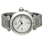 Cartier Pasha C 2324 (1997) - White dial 35 mm Steel case (3/7)
