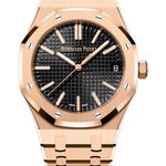Audemars Piguet Royal Oak Selfwinding 15510OR.OO.1320OR.02 (2025) - Black dial 41 mm Rose Gold case (1/1)