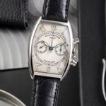 Franck Muller Casablanca 5850 C CC (1998) - White dial 32 mm Steel case (3/8)