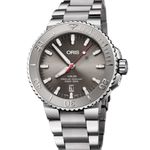 Oris Aquis Date 01 733 7730 4153-07 8 24 05PEB (2026) - Grijs wijzerplaat 44mm Staal (1/1)