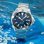 Omega Seamaster Diver 300 M 2265.80.00 (2000) - Blauw wijzerplaat 41mm Staal (1/8)