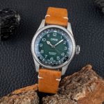 Oris Big Crown Pointer Date 01 754 7779 4067-Set (Unknown (random serial)) - Green dial 38 mm Steel case (1/8)