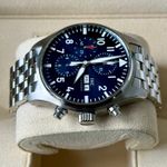 IWC Pilot Chronograph IW377717 (2021) - Blue dial 43 mm Steel case (4/7)
