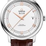 Omega De Ville Prestige 424.13.40.20.02.002 (2024) - Silver dial 39 mm Steel case (1/8)