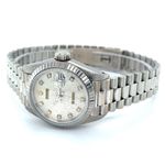 Rolex Lady-Datejust 6917 (1983) - Silver dial 26 mm White Gold case (5/8)