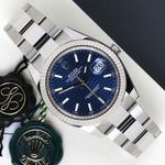 Rolex Datejust 41 126334 (2024) - Blauw wijzerplaat 41mm Staal (1/8)