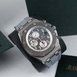 Audemars Piguet Royal Oak Offshore Chronograph 26470IO.OO.A006CA.01 (2021) - Grey dial 42 mm Titanium case (1/8)
