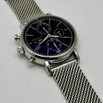 IWC Portofino Chronograph IW391030 (Onbekend (willekeurig serienummer)) - Zwart wijzerplaat 42mm Staal (8/10)