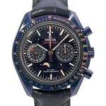 Omega Speedmaster Moonphase 304.93.44.52.03.002 (2022) - Blue dial 44 mm Ceramic case (1/8)