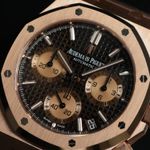 Audemars Piguet Royal Oak Chronograph 26239OR.OO.1220OR.02 (2021) - Brown dial 41 mm Rose Gold case (4/7)