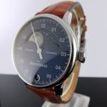 Meistersinger Lunascope LS908 (2024) - Blauw wijzerplaat 40mm Staal (2/8)