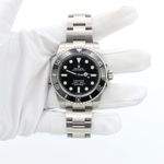 Rolex Submariner No Date 114060 (Onbekend (willekeurig serienummer)) - Zwart wijzerplaat 40mm Staal (5/8)