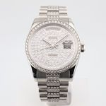 Rolex Day-Date 36 118246 (2022) - Transparent dial 36 mm Platinum case (1/8)