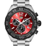 TAG Heuer Formula 1 Quartz CAZ101AN.BA0842 (2024) - Rood wijzerplaat 43mm Staal (2/3)