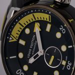 Louis Vuitton Unknown QA122Z (Unknown (random serial)) - Black dial 44 mm Steel case (6/8)