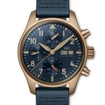 IWC Pilot Chronograph IW388109 (2024) - Blauw wijzerplaat 41mm Brons (1/1)