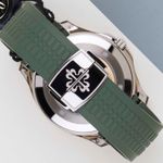 Patek Philippe Aquanaut 5168G-010 (2026) - Green dial 42 mm White Gold case (7/8)