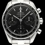 Omega Speedmaster 324.30.38.50.01.001 (2009) - Zwart wijzerplaat 38mm Staal (1/8)