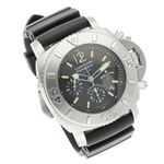 Panerai Luminor PAM00187 (2006) - Black dial 47 mm Steel case (3/8)