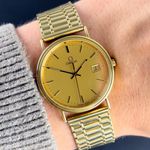 Omega Vintage 196.750 (1995) - Goud wijzerplaat 33mm Geelgoud (2/8)