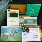Rolex Datejust 36 16220 (1996) - Beige wijzerplaat 36mm Staal (3/8)