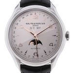 Baume & Mercier Clifton M0A10055 (2024) - Silver dial 43 mm Steel case (1/4)