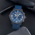 IWC Aquatimer Chronograph IW379507 (2019) - Blauw wijzerplaat 45mm Staal (1/8)
