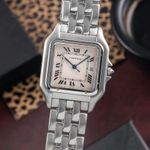 Cartier Panthère W25032P5 (Unknown (random serial)) - White dial 29 mm Steel case (3/8)