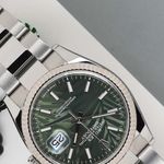 Rolex Datejust 36 126234 (2021) - Green dial 36 mm Steel case (4/8)