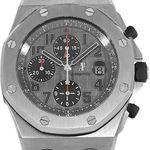 Audemars Piguet Royal Oak Offshore Chronograph 26170TI.OO.1000TI.01 (2015) - Grey dial 42 mm Titanium case (2/5)