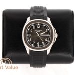 Patek Philippe Aquanaut 5167/1A-001 (2019) - Zwart wijzerplaat 40mm Staal (1/6)