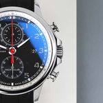 IWC Portuguese Yacht Club Chronograph IW390210 (2012) - Zwart wijzerplaat 45mm Staal (1/7)