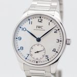 IWC Portuguese Automatic IW358312 (2022) - Zilver wijzerplaat 40mm Staal (1/9)