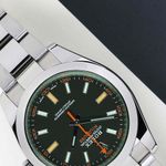 Rolex Milgauss 116400GV (2021) - Zwart wijzerplaat 40mm Staal (4/8)