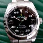 Rolex Air-King 116900 (2020) - Black dial 40 mm Steel case (1/8)