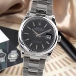 Rolex Datejust 36 126200 (2021) - Zwart wijzerplaat 36mm Staal (3/8)