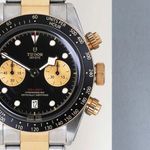 Tudor Black Bay Chrono 79363N (2022) - Black dial 41 mm Gold/Steel case (5/8)