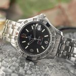 Omega Seamaster 2516.50.00 (1999) - Zwart wijzerplaat 37mm Staal (2/8)