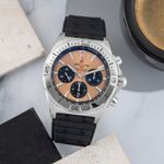 Breitling Chronomat 42 AB0134101K1S1 (Unknown (random serial)) - Pink dial 43 mm Steel case (3/8)