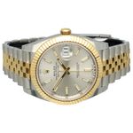 Rolex Datejust 41 126333 (2023) - Silver dial 41 mm Gold/Steel case (3/7)