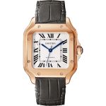 Cartier Santos WGSA0028 (2025) - Silver dial 35 mm Rose Gold case (1/1)