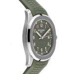 Patek Philippe Aquanaut 5168G-010 (2020) - Green dial 42 mm White Gold case (4/6)