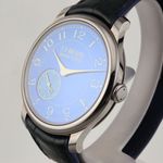 F.P. Journe Souveraine 1304 CS 39 TA BL (2013) - Blue dial 39 mm Tantalum case (6/16)