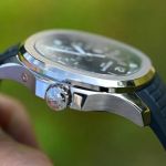 Patek Philippe Aquanaut 5650G-001 (2017) - Blauw wijzerplaat 41mm Witgoud (6/6)