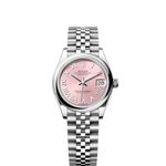 Rolex Datejust 31 278240 (2023) - Roze wijzerplaat 31mm Staal (1/8)