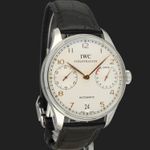 IWC Portuguese Automatic IW500114 (2016) - Zilver wijzerplaat 42mm Staal (4/8)