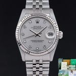 Rolex Datejust 31 68274 (1988) - Silver dial 31 mm Steel case (1/8)