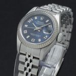 Rolex Lady-Datejust 69174 (1999) - Blauw wijzerplaat 26mm Staal (7/7)