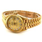 Rolex Lady-Datejust 6917 (1981) - Gold dial 26 mm Yellow Gold case (6/8)